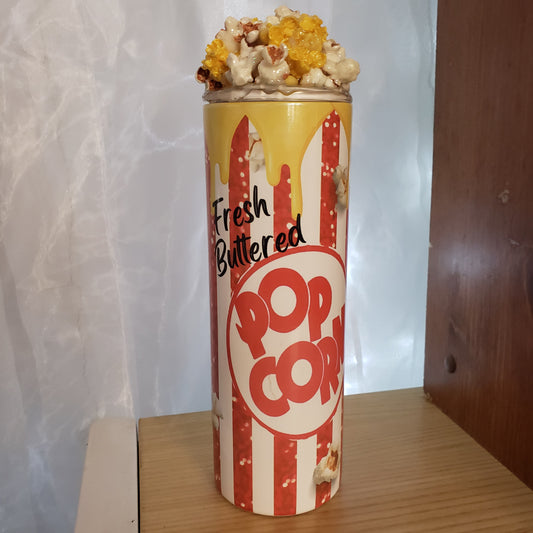 Popcorn Tumbler 20 oz. With Popcorn Lid